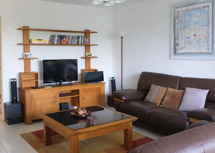 Apartment Le Jardin Fleuri, Superbe F3, Terrasse Vue Mer, Piscine Et Tennis Villers-sur-Mer