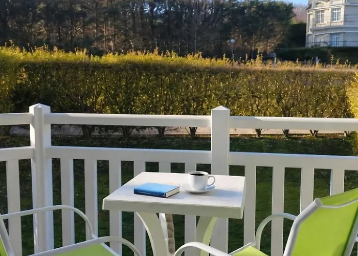 Apartment Le Jardin Fleuri, Superbe F3, Terrasse Vue Mer, Piscine Et Tennis Villers-sur-Mer